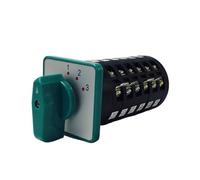 5A 380V Rotary Cam Switch 3 Position 6 Poles 36 Terminals Main Changeover Switch LW6-6