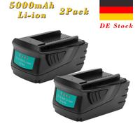 5Ah per HILTI SIW 22-A TE 2-A22 SF 22-A B22 B22/2.6 2Pcs 21.6V Al litio Batteria
