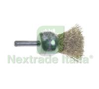 5BLISTER SPAZZOLA PENNELLO FILI ACCIAIO PER TRAPANO EXTRA Ø MM.25 CODOLO MM.6:
