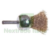 5BLISTER SPAZZOLE A PENNELLO CON FILI ACCIAIO Ø MM.16 CODOLO MM.6 PER TRAPANO P: