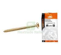 5CF VITE TRUCIOLARE TSP OTTONATA SELF WORKIT CAVA PZ FILETTO INTERO MM 3,5X35 C: