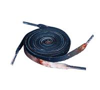 5Chaos Vibrant Shoelaces for Fun, Cool Design with Metal Aglets 1 paio, Dark Galaxy, 55"(140CM)