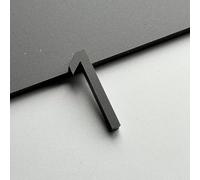 5CM/ 7CM/ 10CM Autoadesivi In acrilico Da, Numeri Di Indirizzo Delle Porte 3D, Adesivo Con Numero Di Armadietto, Numeri Di Indirizzo Da Attaccare Alla Casa Decorazione(Black,1,5CM)