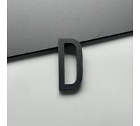 5CM/ 7CM/ 10CM Autoadesivo Lettere Della Casa, Lettera Della Cassetta Postale In Acrilico 3D, Indirizzi Di Casa Segni Per Le Cassette Postali Della Casa Auto Porta Finestra Segno(Black,D,7CM)