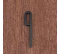 5CM/ 7CM/ 10CM Numeri Civici Da for Interni, Numero Di Cassetta Postale for Cassetta Postale Esterna, Targhette for Indirizzi for Casette Cassette Postali Auto Porta Finestra Targa(Black,9,10CM)