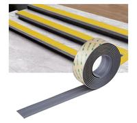 5cm Self Adhesive Stair Tread Edge Strip, Non-Slip Pvc Nosing,Waterproof & Cuttable,Anti Slip Strips For Steps Ramps(Gray,2m)