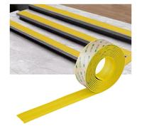 5cm Self Adhesive Stair Tread Edge Strip, Non-Slip Pvc Nosing,Waterproof & Cuttable,Anti Slip Strips For Steps Ramps(Yellow,1m)