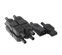 5coppia AC250V0A 3P per montaggio IEC320 C14 presa spina connettore adattatore