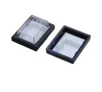 5cs KCD4 Rocker Switch Button ON OFF 2 Position 4 Pins Electrical Equipment With Light Power Switch Silver Contact 30A/250V(SKY BLUE)