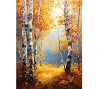 5D Autunno Diamond Painting Libro Diamond Painting Kit Completo, Pittura Diamante Adulti Bambini Diamantini Crystal Art Strass Ricamo Punto Croce Arte Artigianato, Decorazione Murale 15x20 cm Q4-424
