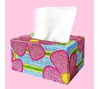 5D cristallo diamante pittura scatola del tessuto strass fatti a mano arte porta fazzoletti fai da te bambini fai da te puzzle cartone animato decorazioni for la casa Diamond Painting ( Color : B , Si