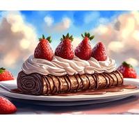 5D Cucina Diamond Painting per Adulti, Tema Pittura Diamante Kit Completo, Diamond Art Kits Fai Da Te Diamant Painting Set Diamantini Crystal Art per Decorazione Della Parete Casa 100x130cm, Model379