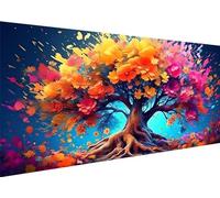 5D Diamond Art Painting Kit Completo, Albero di fiori di fantasia Diamond Painting Grandi Dimensioni xxl 90x40cm, DIY Strass Ricamo a Punto Croce Painting per Bambini Adulti Decor Parete Casa J-126