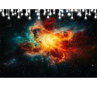 5D Diamond Painting Adulti Astratto Diamond Painting Kit Completo Cielo Stellato Diamantini Crystal Art Kit Rotondo, Pittura Diamante Hobby Creativi Adulti per Decorazioni Parete e Casa 15x20 cm X4-54