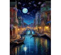 5D Diamond Painting Adulti Fiore Diamond Painting Grandi Dimensioni 50x70cm Italia Mosaico Diamante Art, DIY Strass Punto Croce Ricamo Pittura Bambini, Hobby Creativi Adulti, Decorazione Casa G-1233