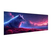 5D Diamond Painting Kit Completo Animale Diamond Painting Cielo stellato Pittura Diamante Adulti,Quadri con Perline,DIY Diamantini Crystal Art Hobby Creativi Adulti,Decorazioni Casa 220x100cm X2-139