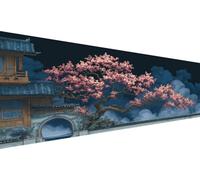 5d Diamond Painting Kit Completo Architettura,Diamond Painting Adulti Fiori Ciliegio Diamantini Crystal Art Quadri Con Perline Pittura Diamante 70x140cm,Fai Da Te Ricamo A Punto Croce ragazza L1-456