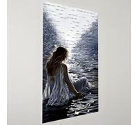 5D Diamond Painting Kit Completo,Donna Pittura Diamante Paesaggio Diamond Painting Grandi Dimensioni 30x60cm,Hobby Creativi Adulti,DIY Strass Ricamo a Punto Croce Pittura Bambini,Decora Casa G2-1038