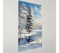 5D Diamond Painting Kit Completo, Inverno Pittura Diamante Scena neve Diamond Painting Grandi 60x120cm, Hobby Creativi Adulti, DIY Strass Ricamo a Punto Croce Pittura Bambini, Decora Casa G2-1194