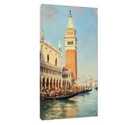 5D Diamond Painting Kit Completo, Pittura Diamante Venezia Diamond Painting Adulti, DIY Strass Ricamo a Punto Croce Kit Pittura Bambini, per Regalo Decorazioni 60x120 cm, Città dell'acqua t-4217