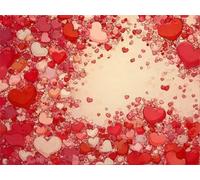 5D Diamond Painting Kit Completo sogno amore Diamantini Crystal Art, Adatto Principianti Adulti Bambini, Pittura Diamante Fai da Te, Strass Ricamo a Punto Croce, Decorazione Casa 50x70cm K-605