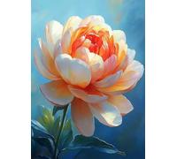 5D Diamond Painting kit, Flower Pittura Diamante Paesaggio Diamond Painting Adulti Fai da Te Mosaico Strass Croce Ricamo a Punto per Adults, Decorazioni Parete, Regalo Donna 90X120Cm -bby2507IZ
