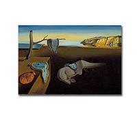 5d Fai da Te Pittura Diamante Kit 5D Diamante d'Arte,Salvador Dali The Persistence of Memory Clocks Surreale Oil Painting Canvas Poster Print Cuadros Wall Art Picture for Living Room