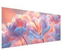 5D Fiore Diamond Painting Kit Completo per Adulti, Kit di Pittura con Diamanti Pianta 5D Fai Da Te, Diamond Painting Kit Punto Croce Rhinestone Embroidery Art Craft per Decorazioni Casa 100x40cm H-49