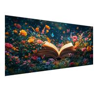 5D fiore Marino Diamond Painting Kit Completo per Adulti,Kit Pittura con Diamanti Albero Fai Da Te Diamond Painting Punto Croce Embroidery Art Decorazioni Casa Autunno,Regali Donne 100x200cm W1-714