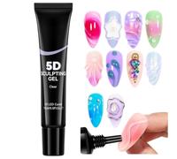 5D Nail Sculpting Gel - 4-in-1 Leave-in Manicure Supplies |