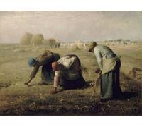 5D Quadri Con Perline Il Famoso Dipinto Ad Olio Le Spigolatrici Diamand Art Paintings Kit Di Pittura Diamante 5D Rotondo Completo Per Adulti Per La Decorazione Della Parete Regalo Fai Da 50x70cm