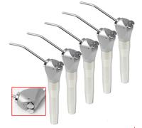 5Dentale Air Water Syringe Triple 3 Spray Siringa w/ Nozzles Tips Tubes 3-way
