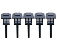 5er Set Luce Solare LED Lanterna da Giardino Lampade