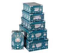 5five - 6 scatole blu box 48x33,5 cm