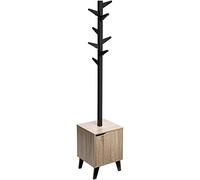 5five - Appendiabiti ceda Effetto Rovere Naturale Nero