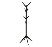 5five - Appendiabiti con 8 Ganci in Legno Nero