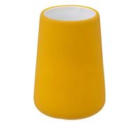 5five - bicchiere in ceramica colorama giallo senape