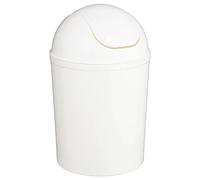 5five - bidone della spazzatura 7 l bianco