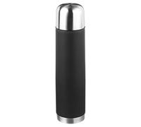 5five - bottiglia isolata da 1 litro in acciaio inox nero