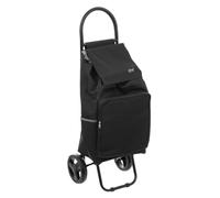 5five - carrello spesa a 2 ruote nomade in metallo nero