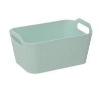 5five - cestino arche 4,5l verde celeste