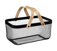 5five - cestino in metallo mayaj 40x26cm nero