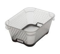 5five - cestino in plastica duo 1,3l taupe
