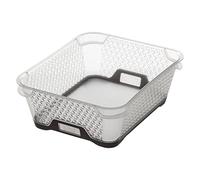 5five - cestino in plastica duo da 2,2l color tortora