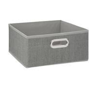 5five - cestino in tessuto mix n modul 31x15cm grigio chiaro screziato