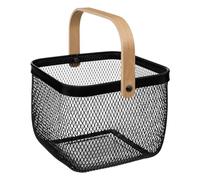 5five - cestino quadrato mayaj con manico 25 cm