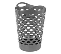 5five - cesto morbido per biancheria 60l grigio