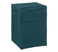 5five - cesto per biancheria colorama 65l blu petrolio