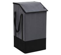 5five - cesto per la biancheria 45l grigio