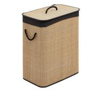 5five - cesto per la biancheria in bambù 60l brown